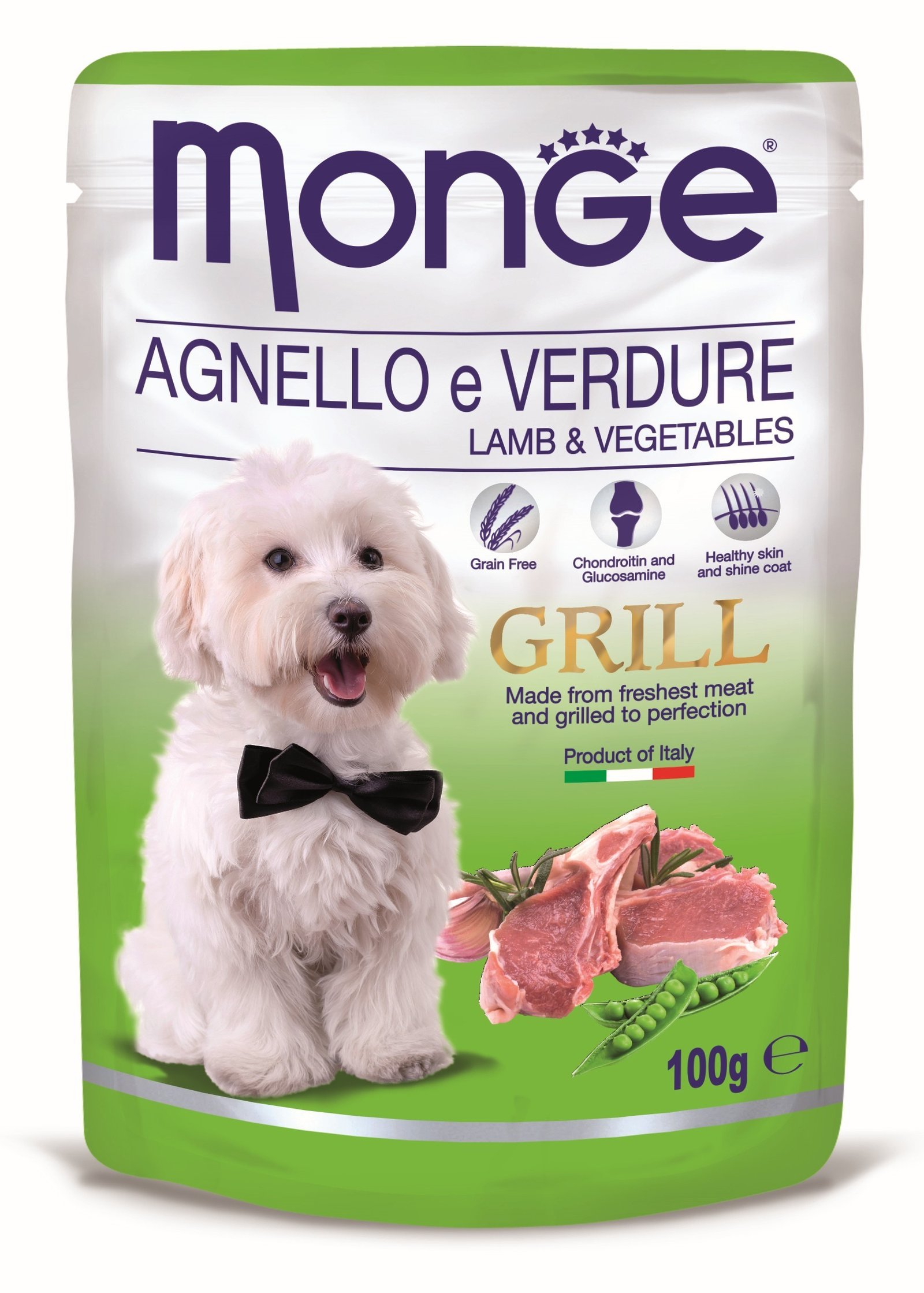 MGM 100gr Monge Dog Grill sos jagnjetina/povrce