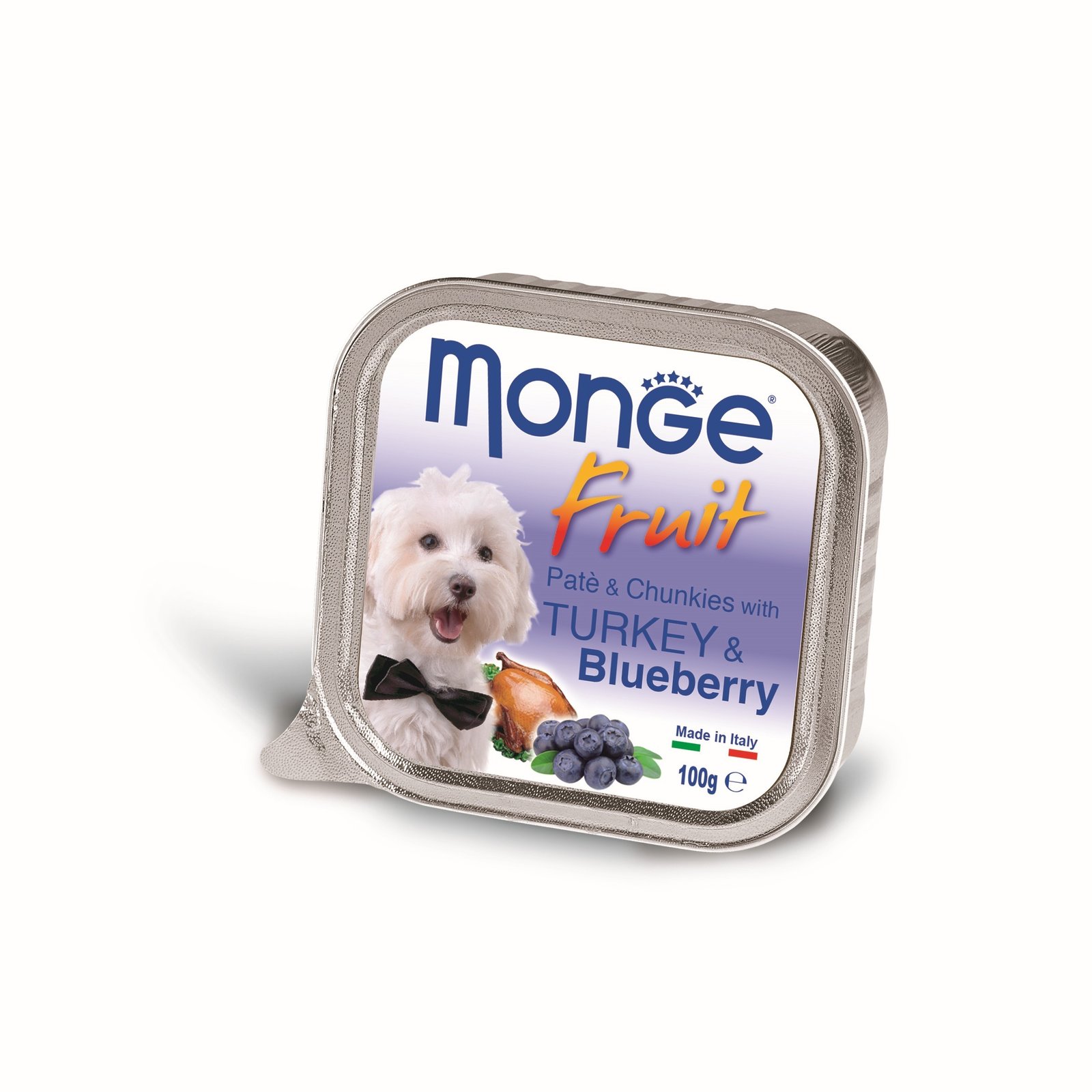 MGM 100gr Monge Dog Fruit pasteta curka/borovnica