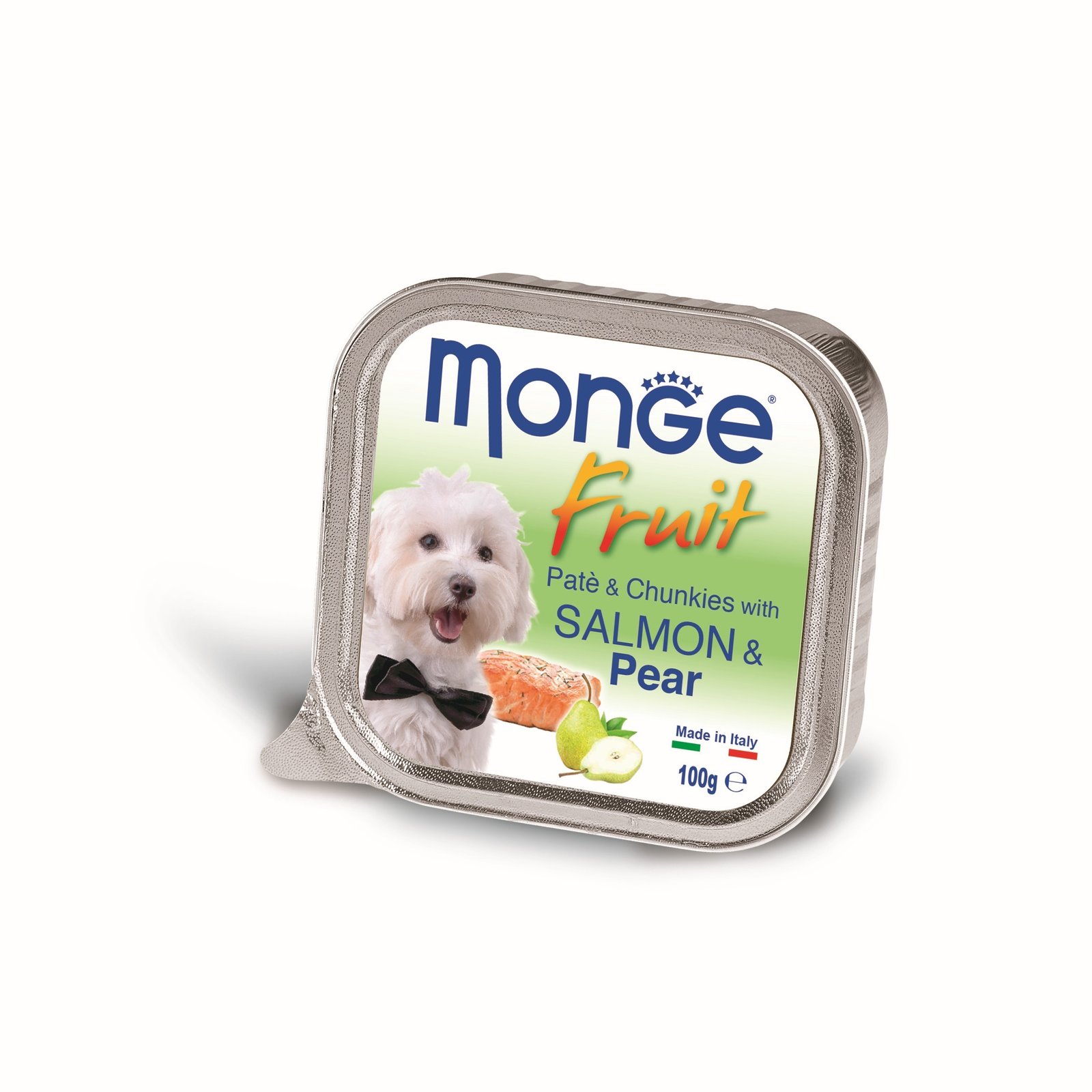 MGM 100gr Monge Dog Fruit pasteta losos/kruska