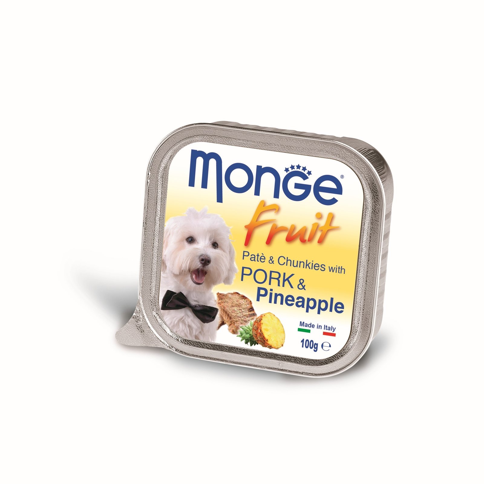 MGM 100gr Monge Dog Fruit pasteta svinjetina/ananas