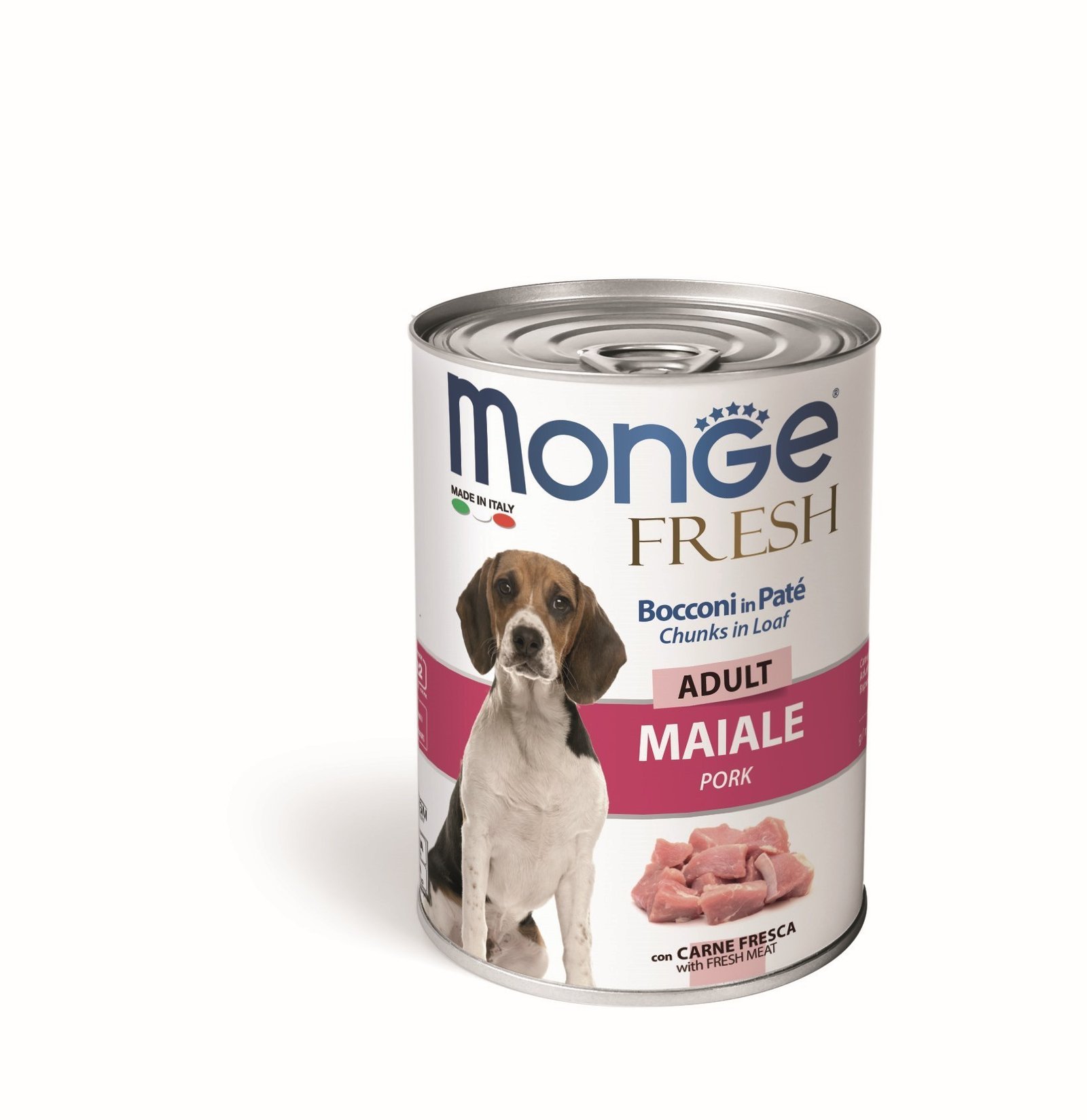 MGM 400gr Monge Dog Fresh konzerva Adult - prasetina