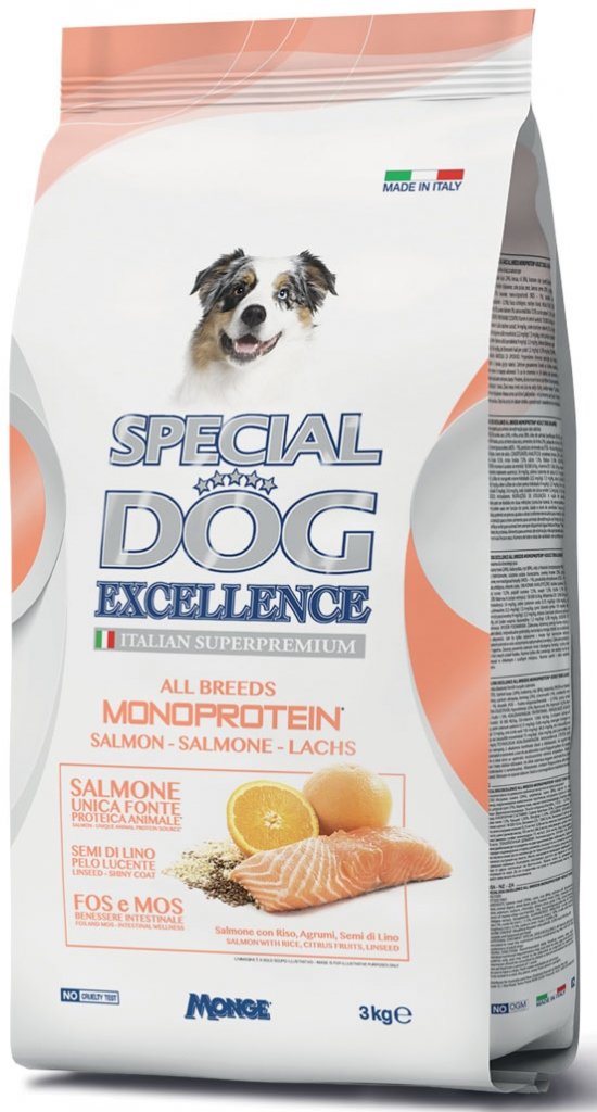 MGE 3kg Special Dog Excellence all breed Monoprotein losos