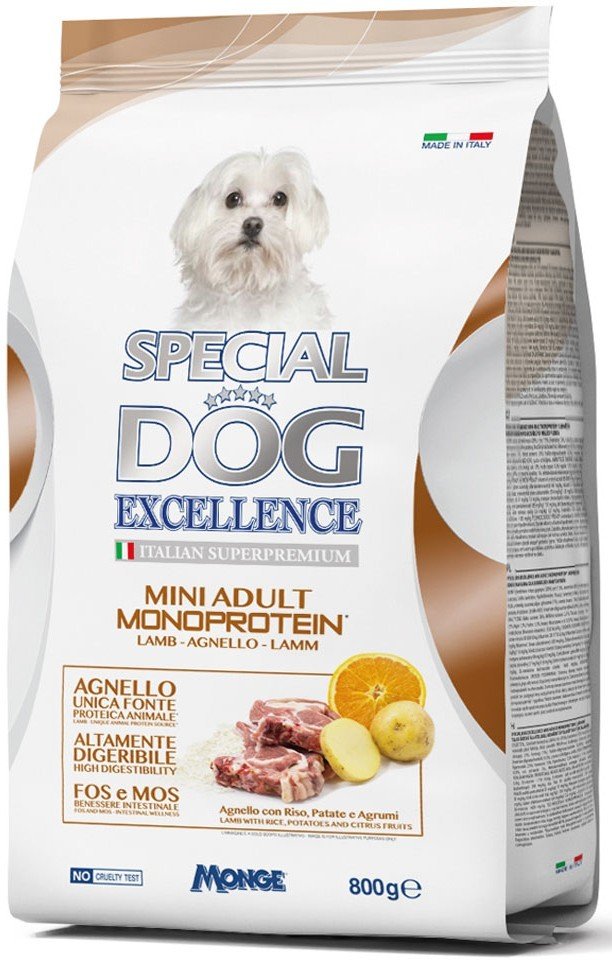 MGE 800gr Special Dog Excellence mini Adult monoprotein jagnjetina