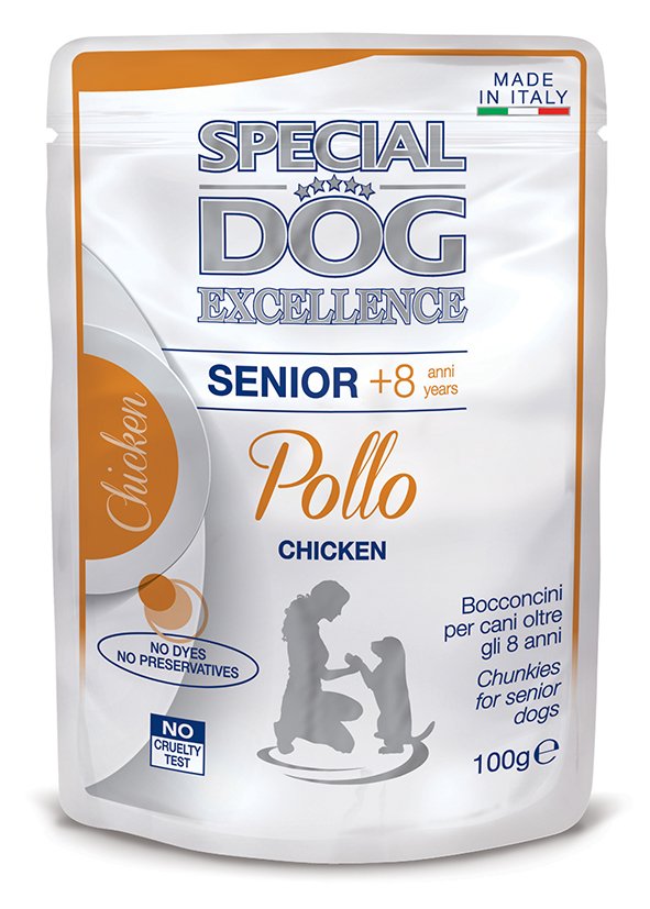 MGE 100gr Special Dog Excellence sos senior piletina