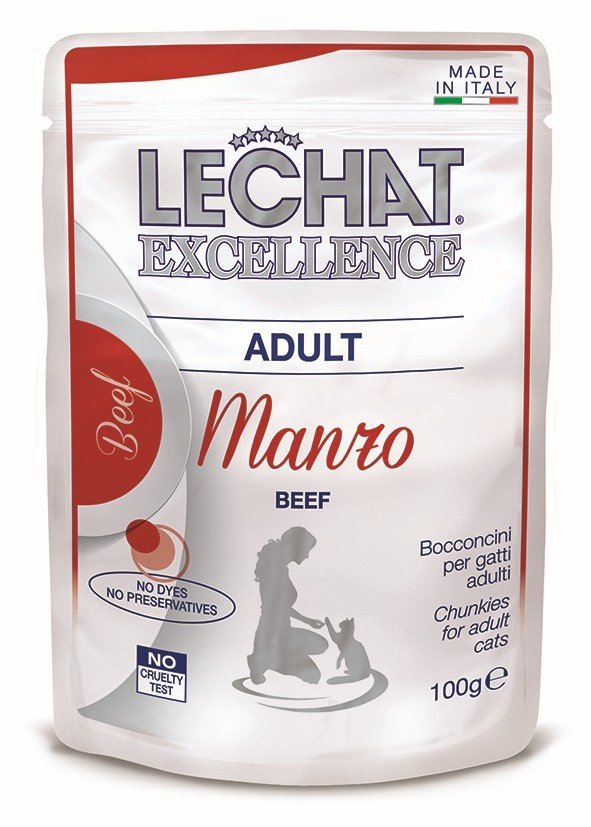 MGL 100gr LeChat Excellence sos Adult govedina