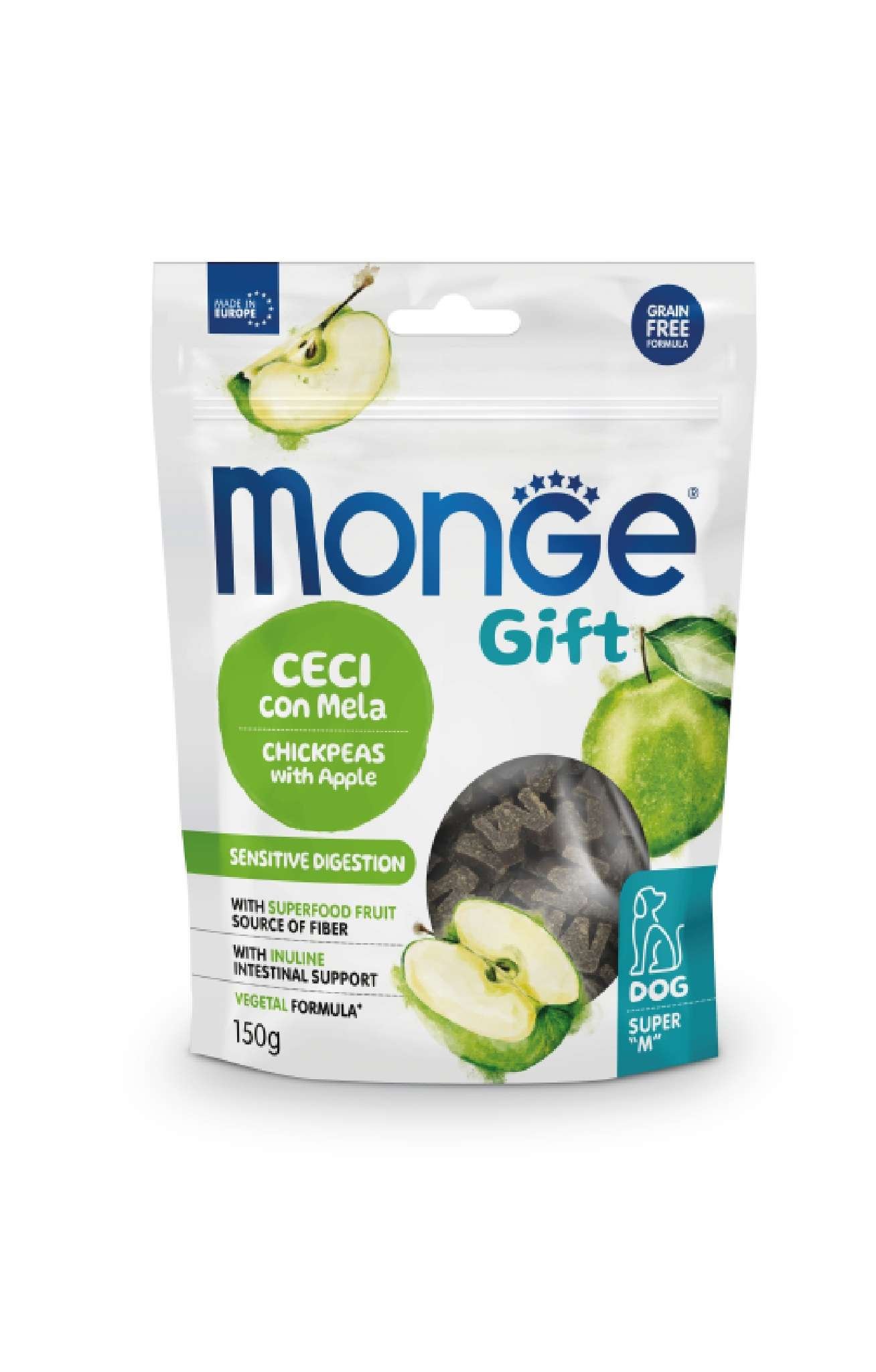 MGP 150gr Monge Gift Dog Sensitive digestion Chickpeas with apple