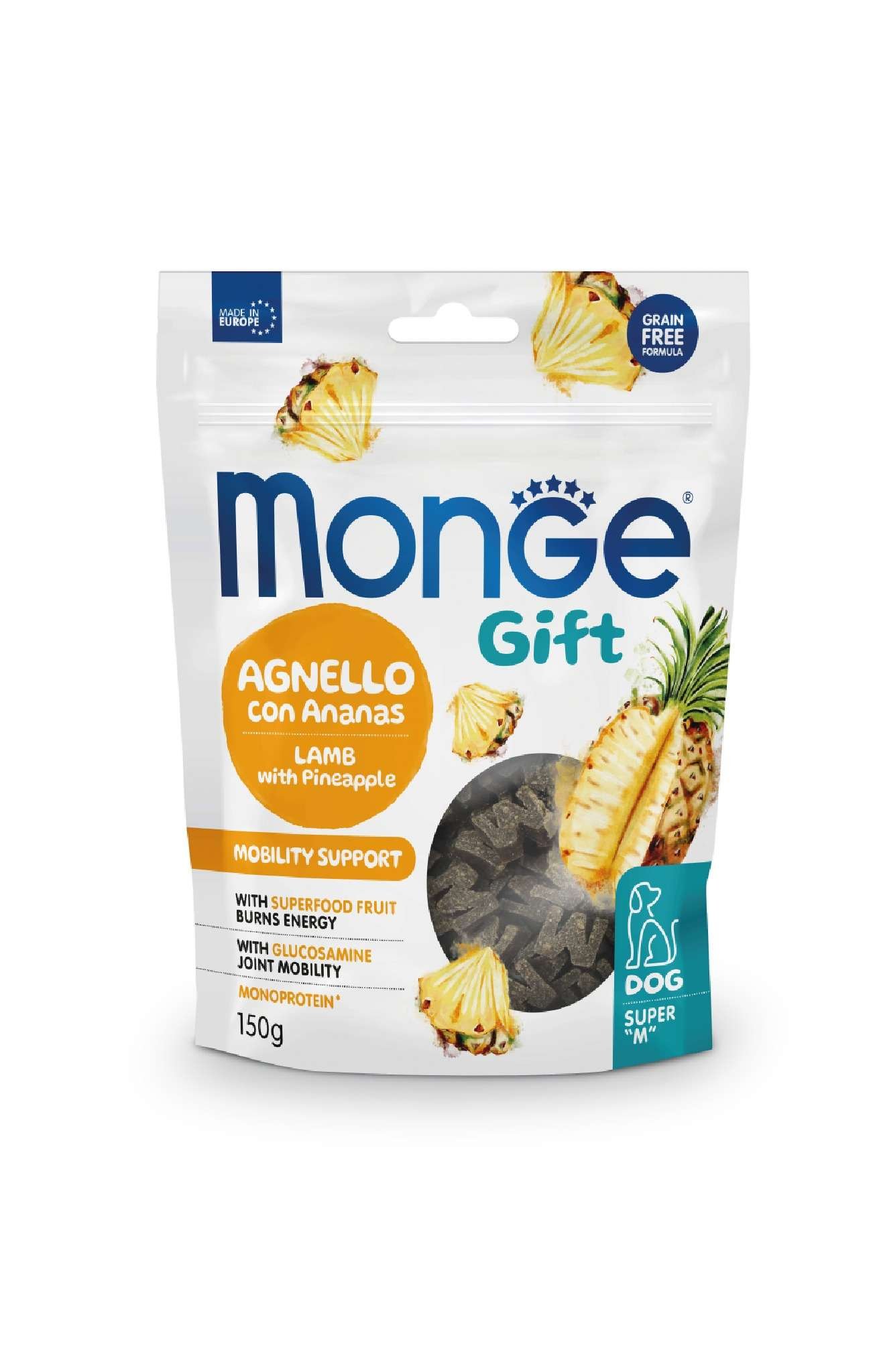 MGP 150gr Monge Gift Dog Mobility support Lamb with pineapple