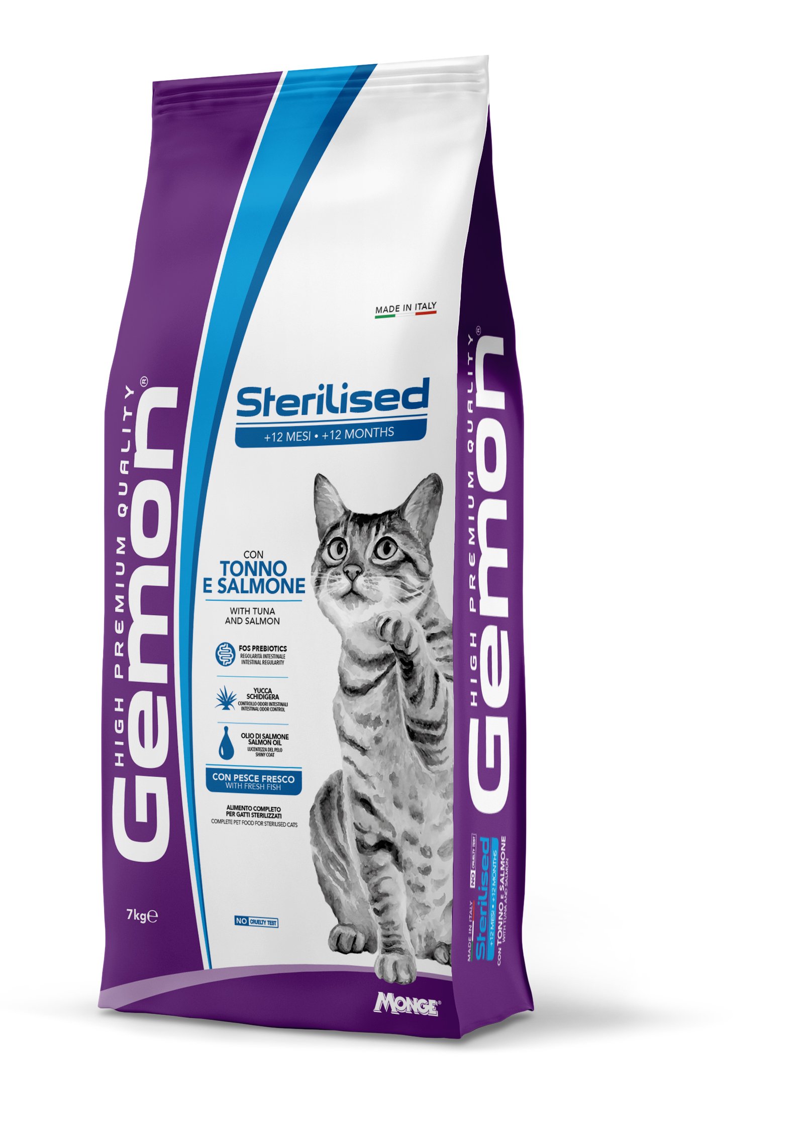 MGG 7kg Gemon Cat Sterilized tuna/losos