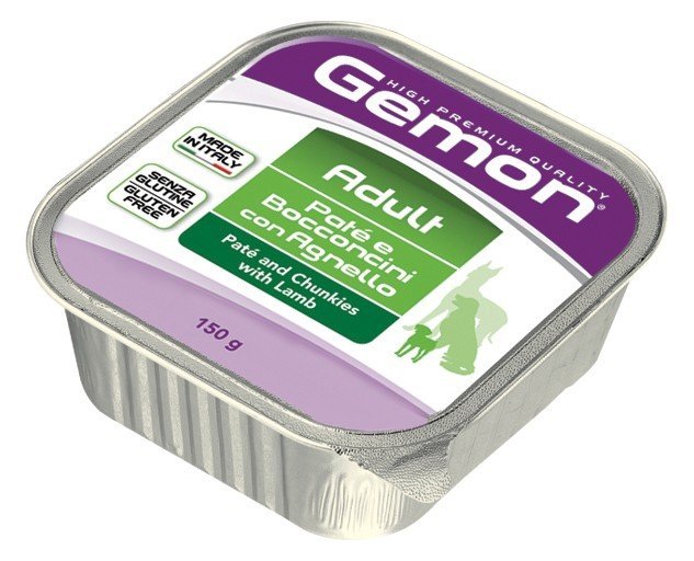 MGG 150gr Gemon Dog pasteta jagnje komadici