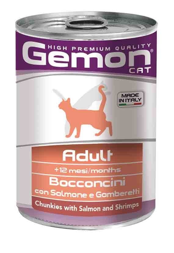MGG 415gr Gemon Cat konzerva Adult losos/racici