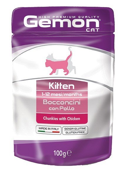 MGG 100gr Gemon Cat sos kitten piletina