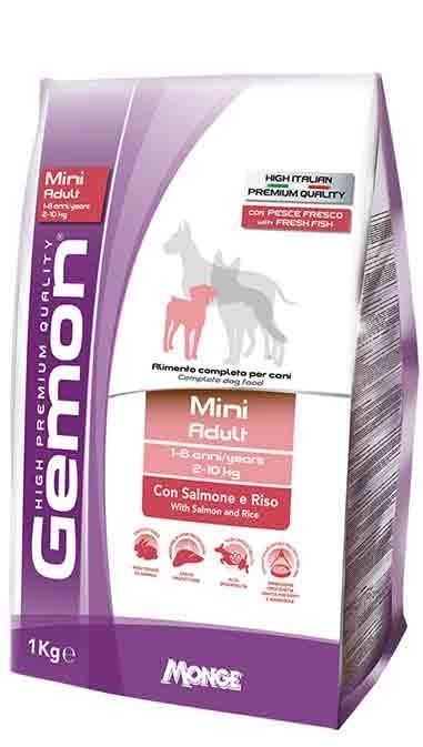 MGG 3kg Gemon Mini Adult losos/riza
