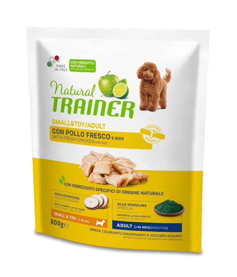 NF 800gr. Tr. Natural Dog  Small&Toy Pollo e Riso