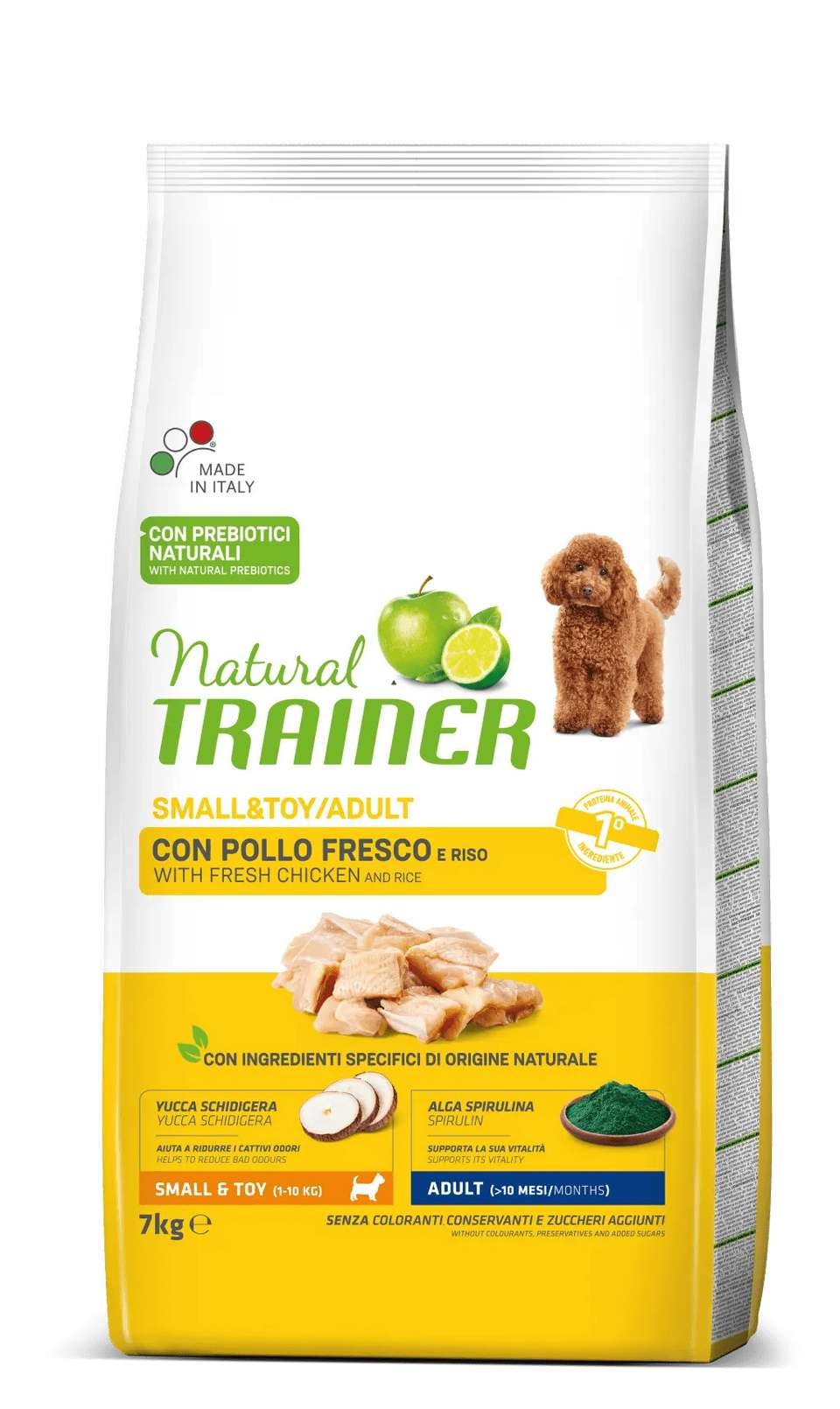 NF 7kg Tr. Natural Dog Small&Toy Pollo e Riso