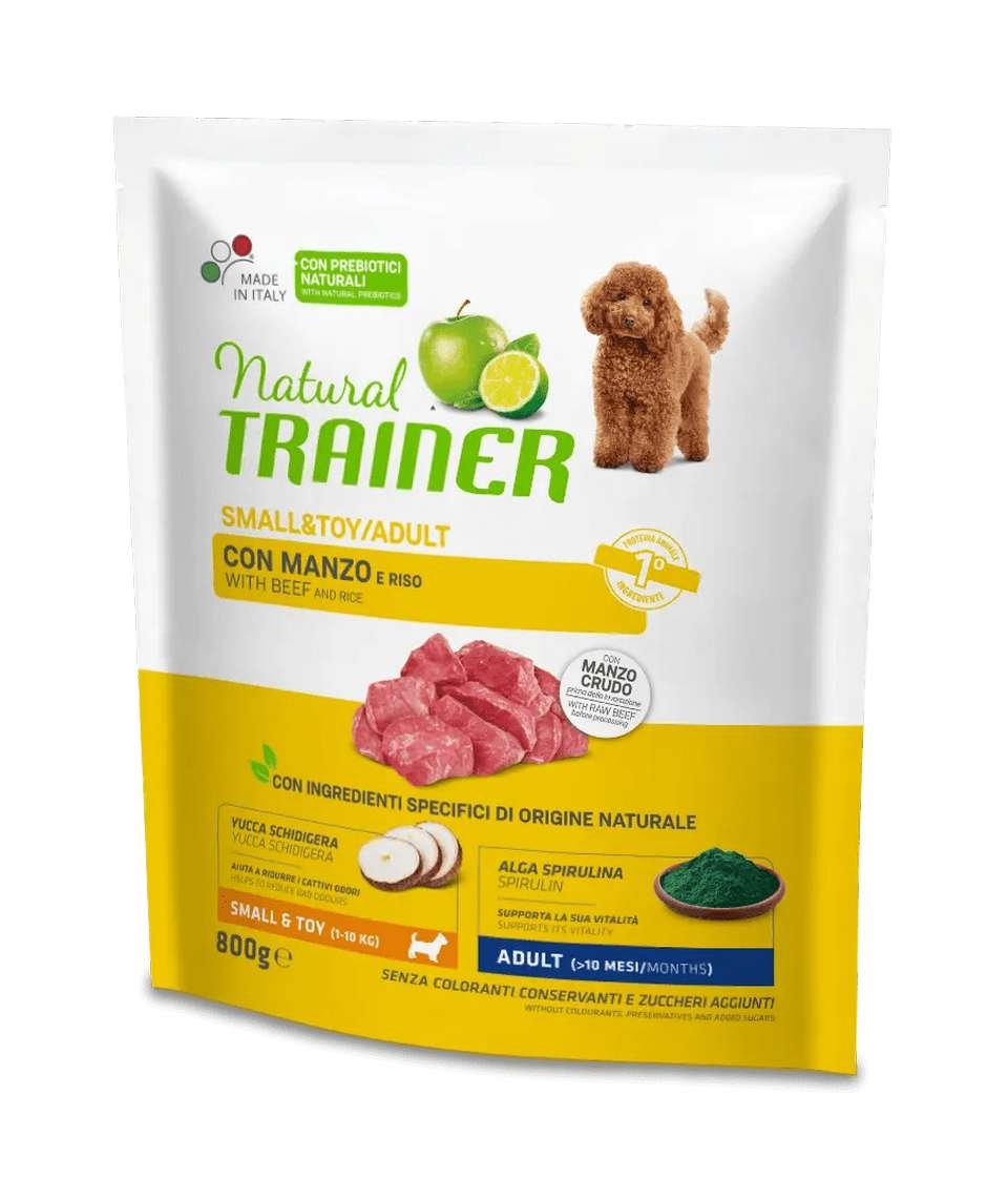 NF 800gr. Tr. Natural Dog  Small&Toy Manzo e Riso