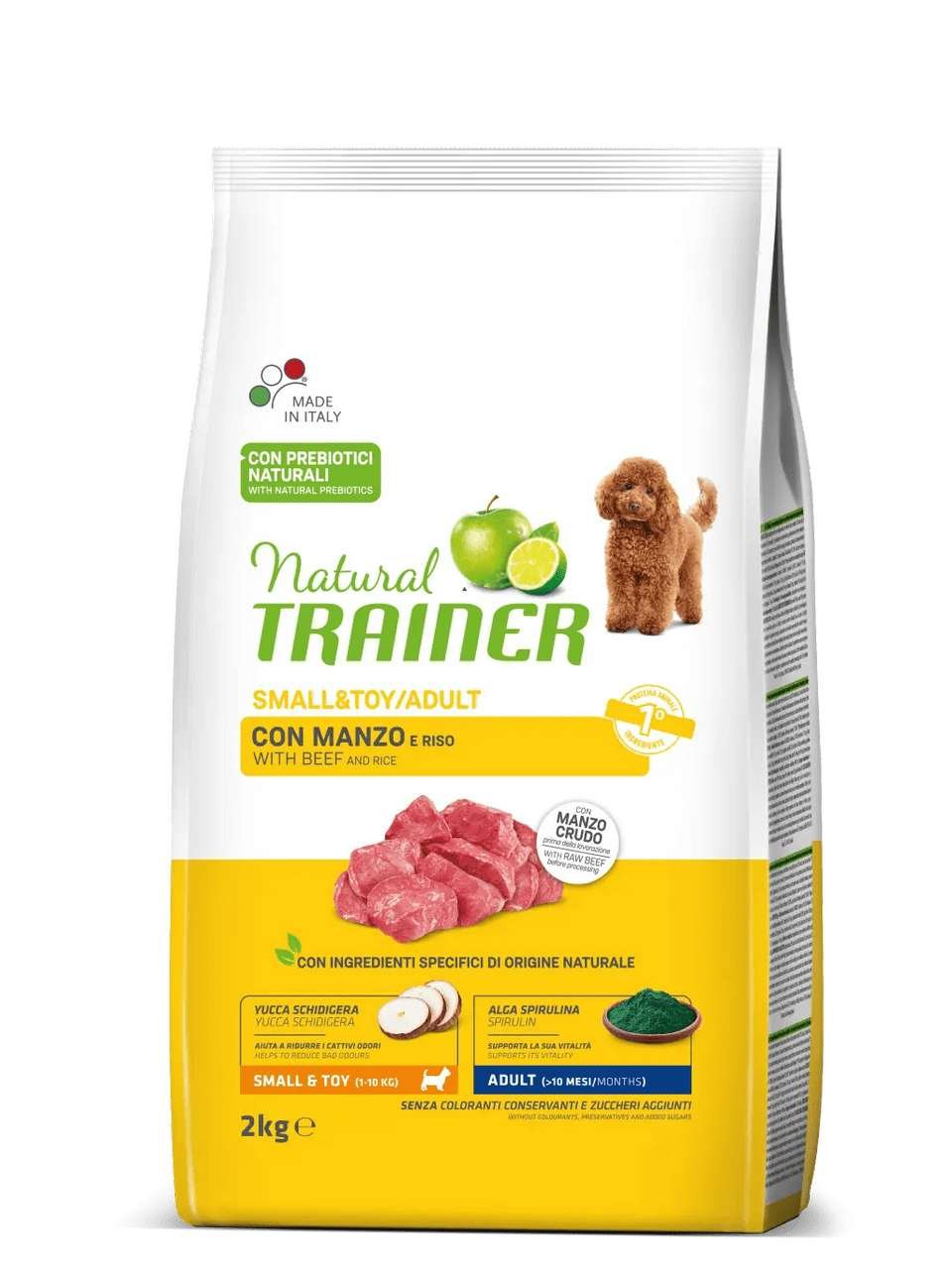 NF 2kg Tr. Natural Dog Small&Toy Manzo