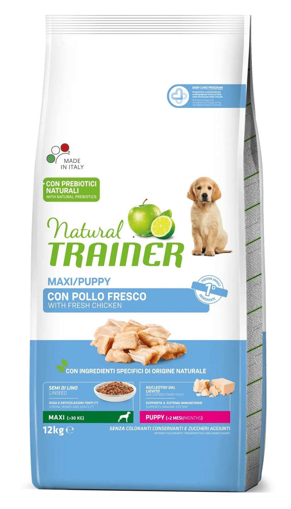 NF 12kg Tr. Natural Dog  Maxi Puppy Pollo Fresko 1-8