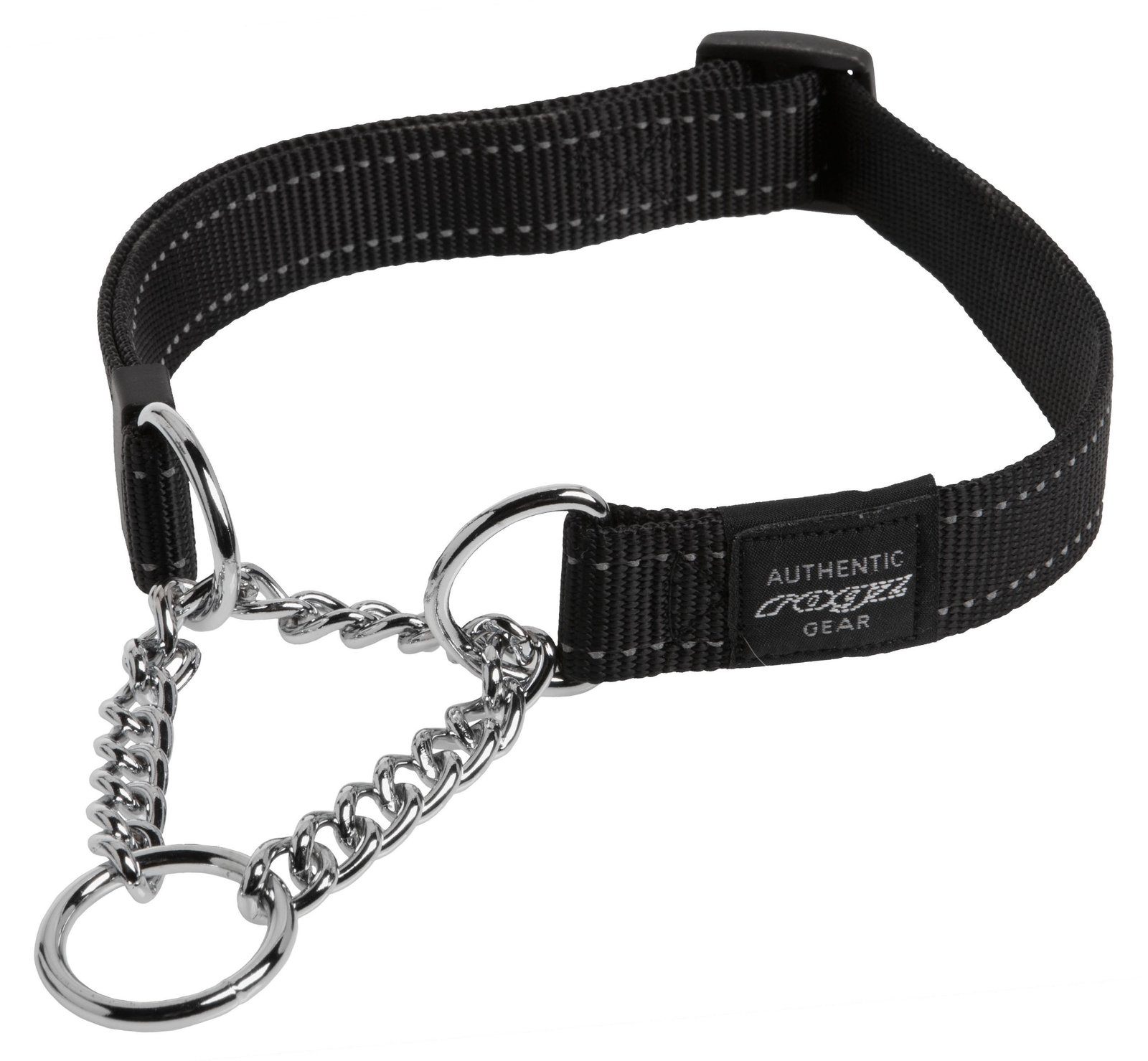 RO RHC11A OBEDIENCE HALF CHECK COLLAR  16mm - 5/8 crna