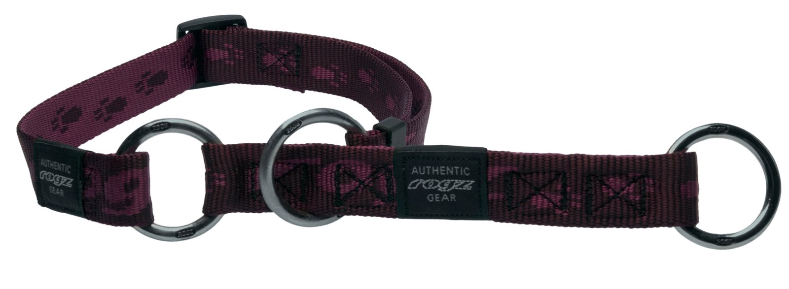 RO RHBC27E WEB HALF CHECK COLLAR  25mm - purple