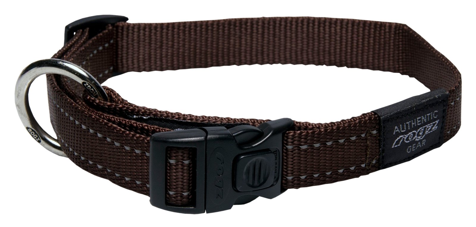RO RHB05J SIDE RELEASE COLLAR  25mm - 1 Lumberjack Halsb.chocolate