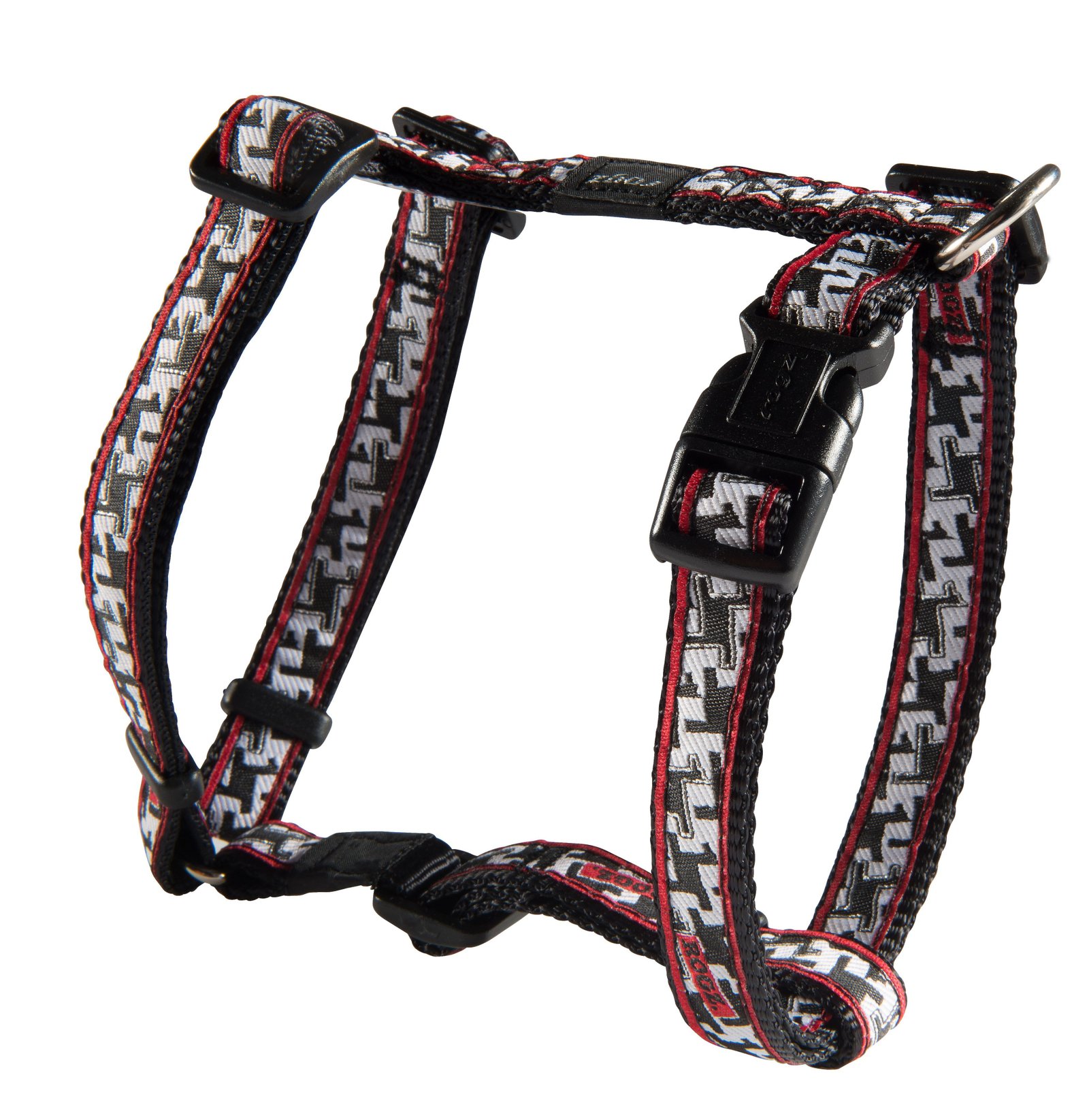 RO RSJ12BV H-HARNESS  16mm - 5/8 Hound Dog Black
