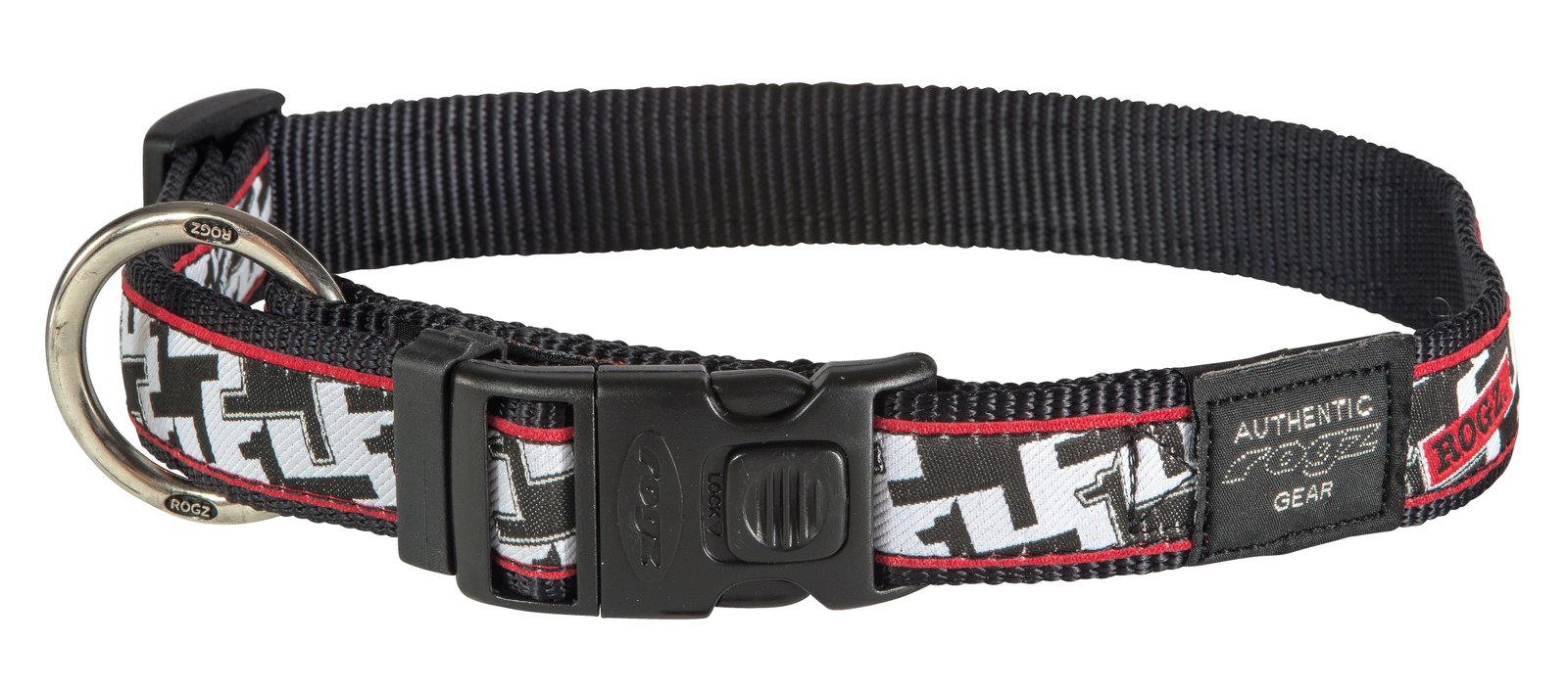 RO RHB03BV SIDE RELEASE COLLAR  20mm - 3/4 Hound Dog Black