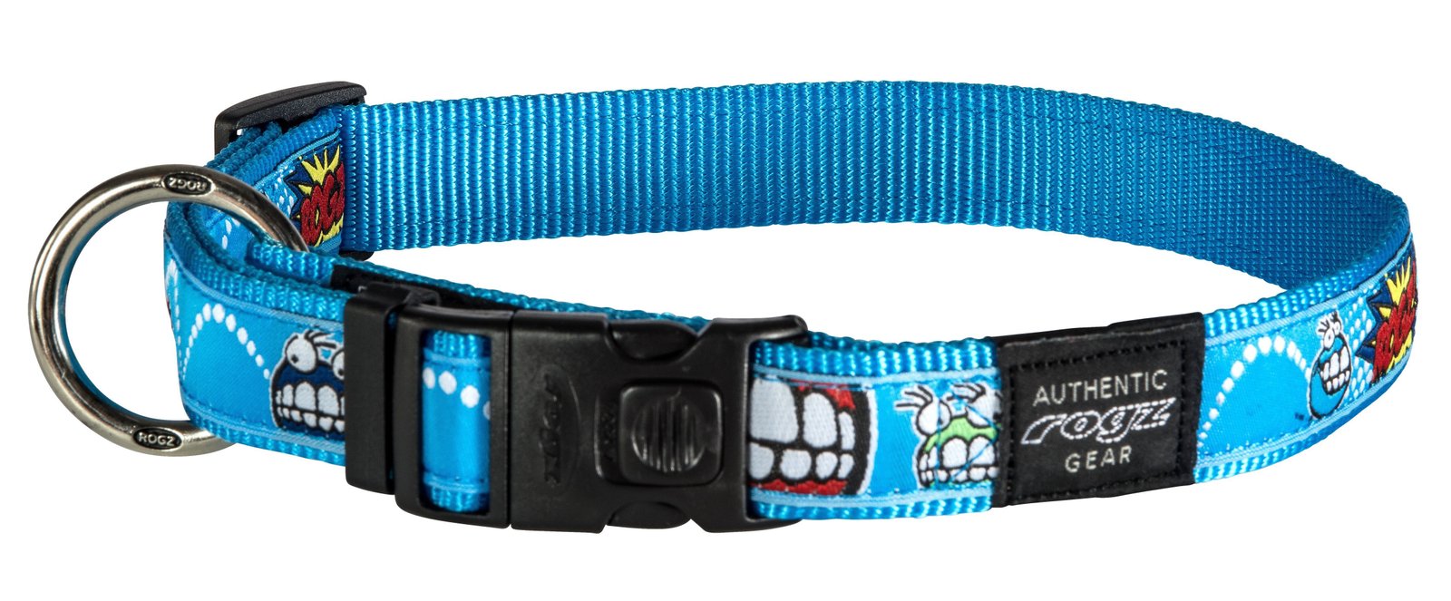 RO RHB02BX Ogrlica XL Comic Tirkizno plava