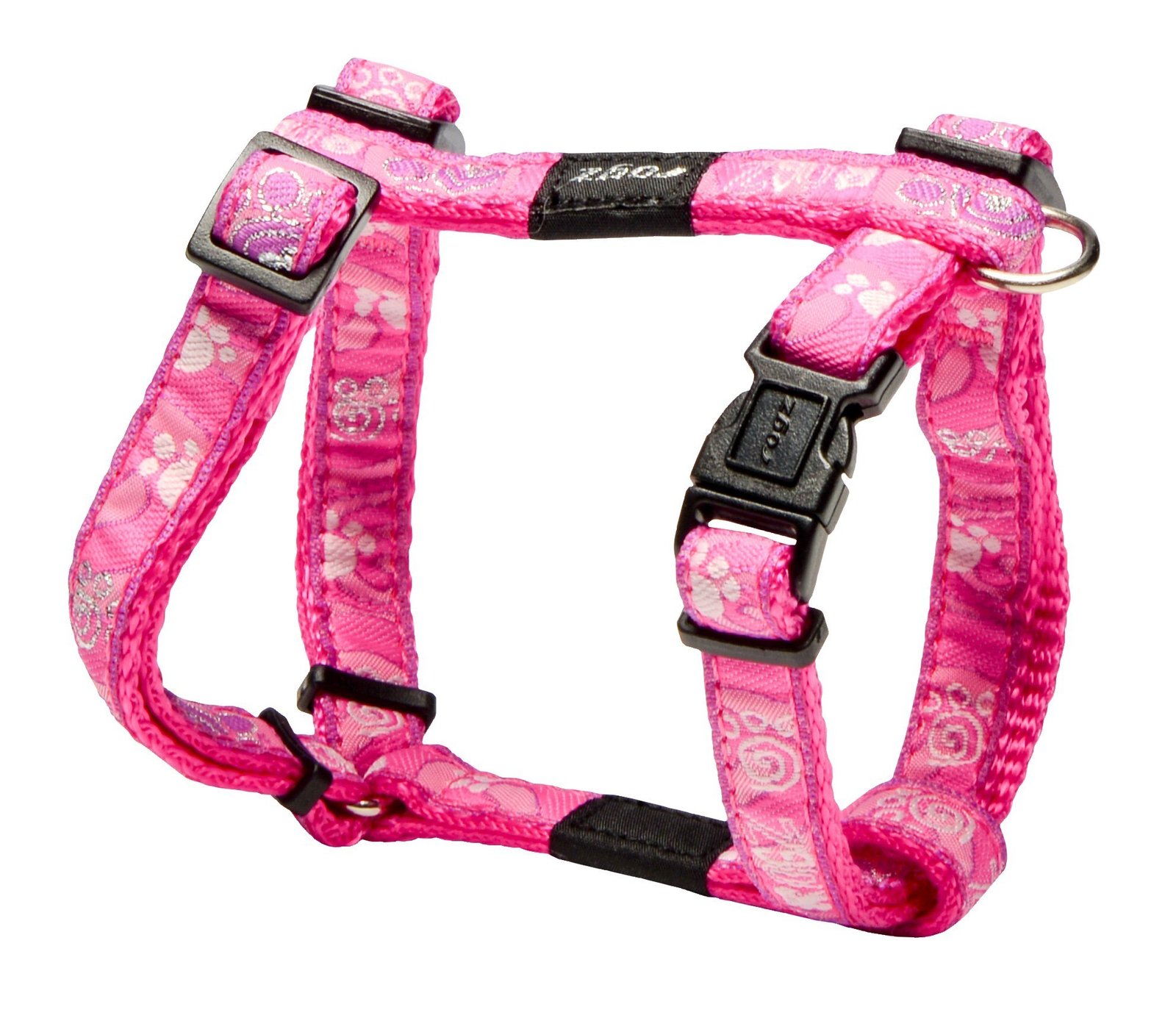 RO RSJ01CA H-HARNESS 11mm - 3/8 Pink Paw