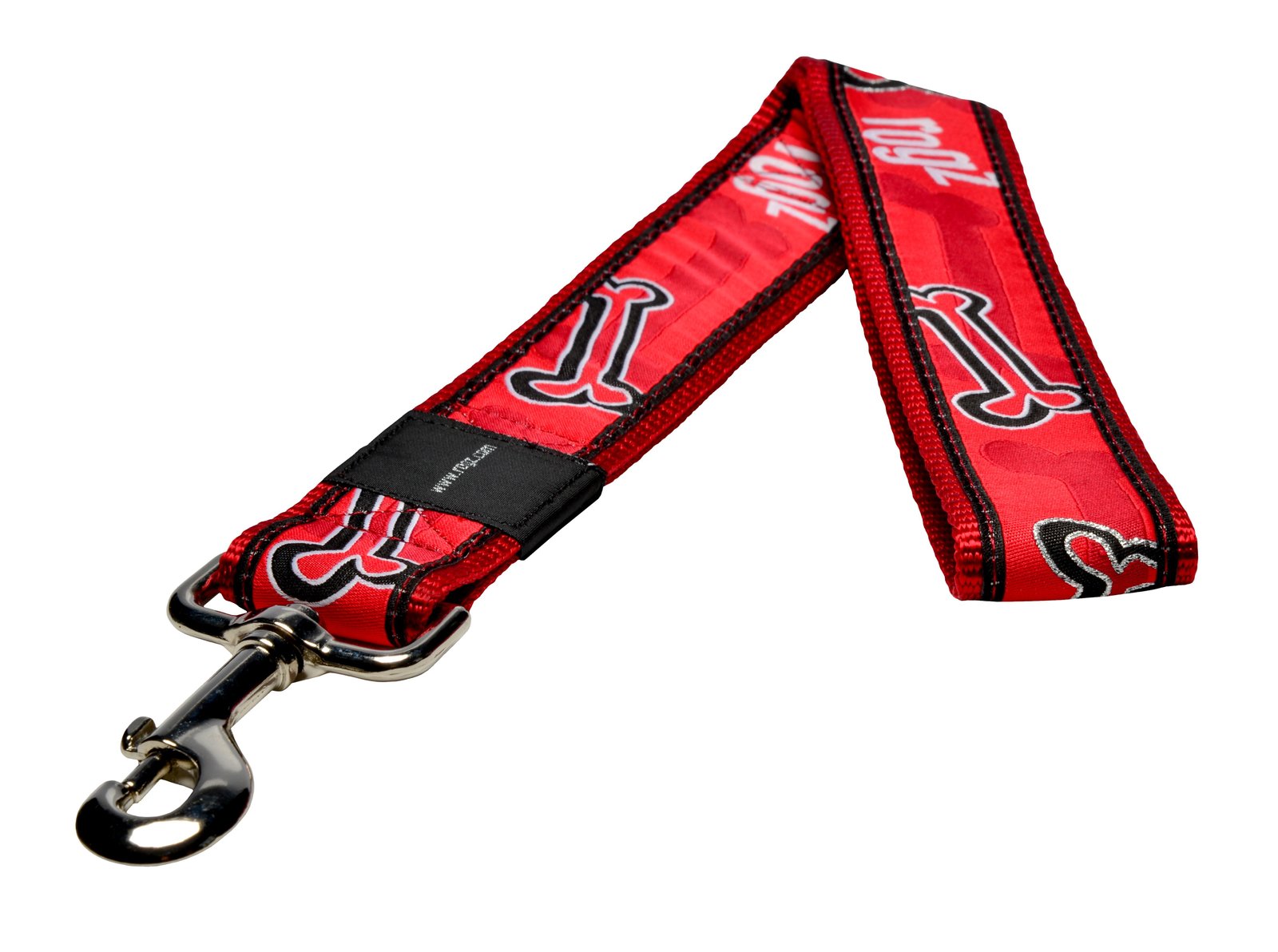 RO RHL04CC FIXED LEAD 40mm - 1 5/8Red Rogz Bone