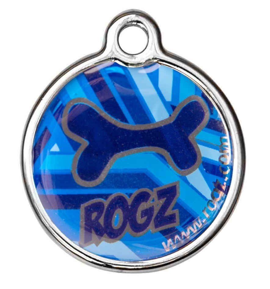 RO RIDM20CD RogZ ID Tag Small Metal Navy Zen