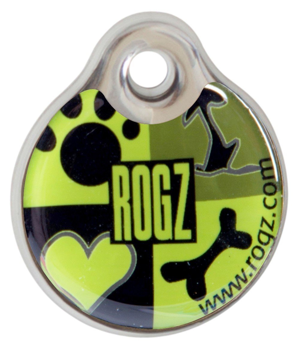 RO RIDR34CF RogZ ID Tag Large Lime Juice