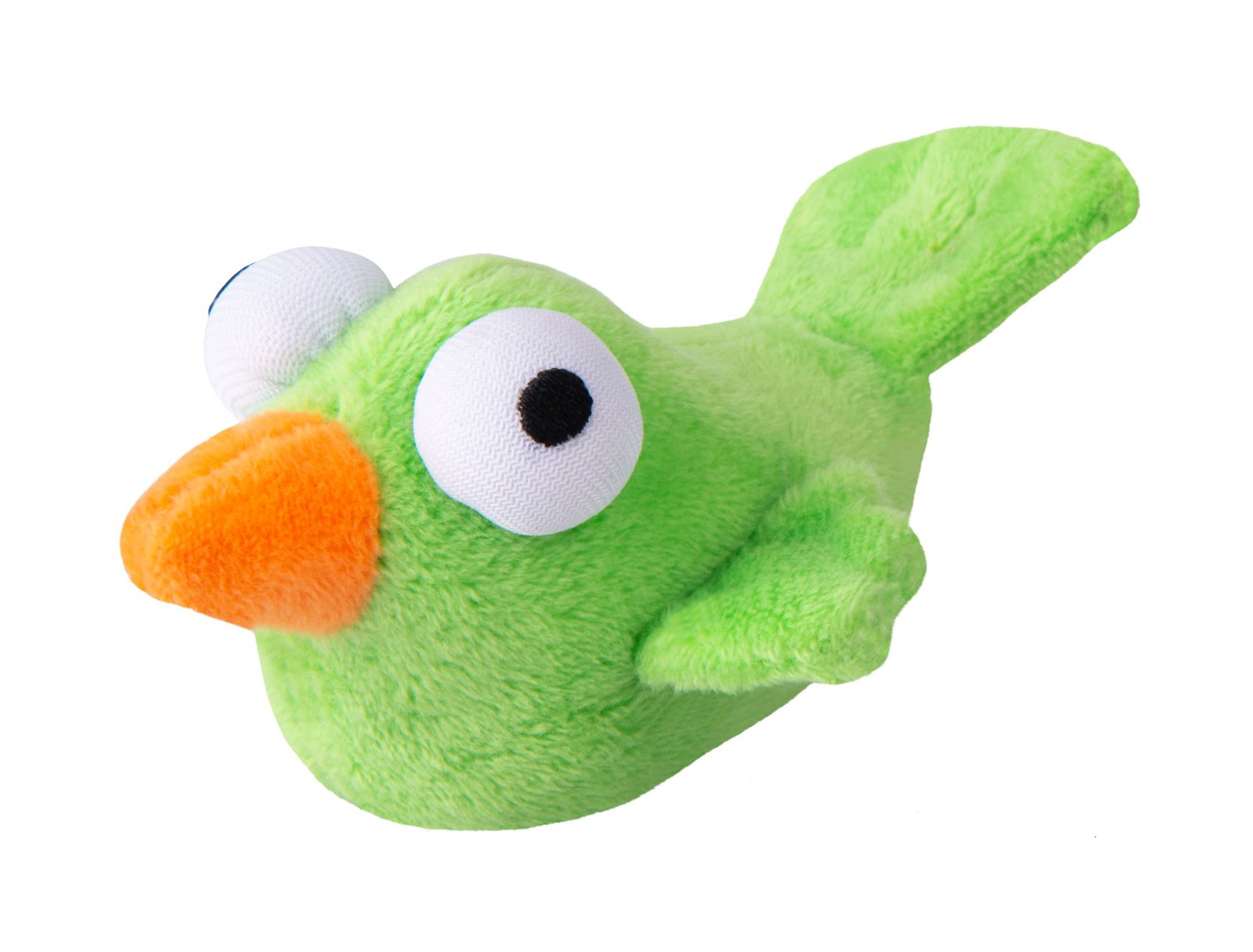 RO RCTC01L Rogz Catnip Plush Bird Lime
