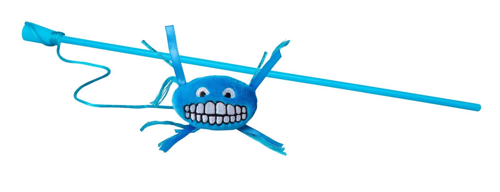 RO RCTT04B Rogz Catnip Flossy Magic Stick Blue