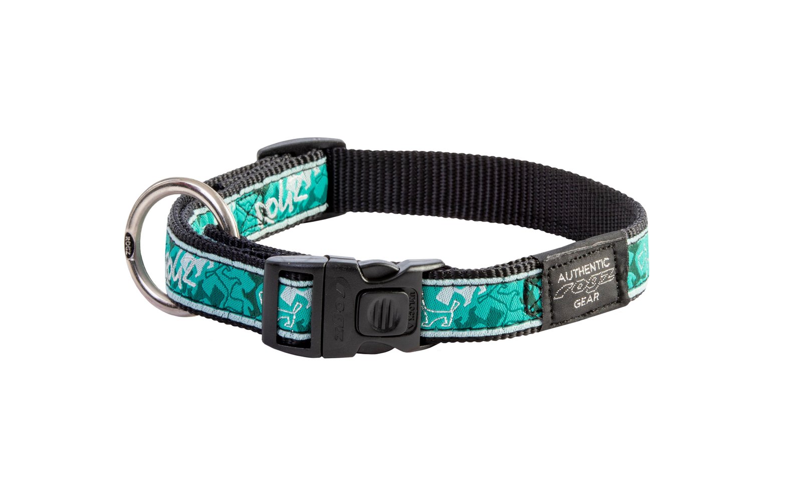 RO RHB03CM Beach Bum Halsb.Mint Dog-Black L