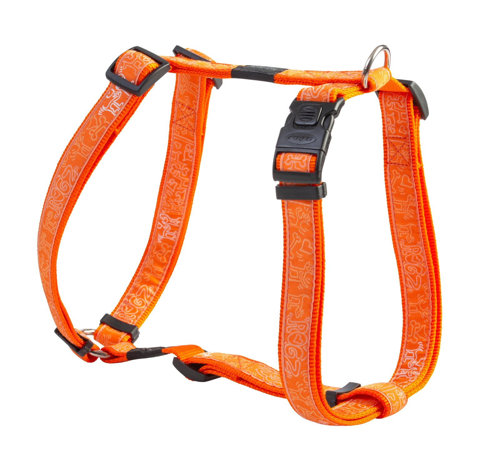RO RSJ02CP Armed Response Tuigje Orange Doodle-Orange XL