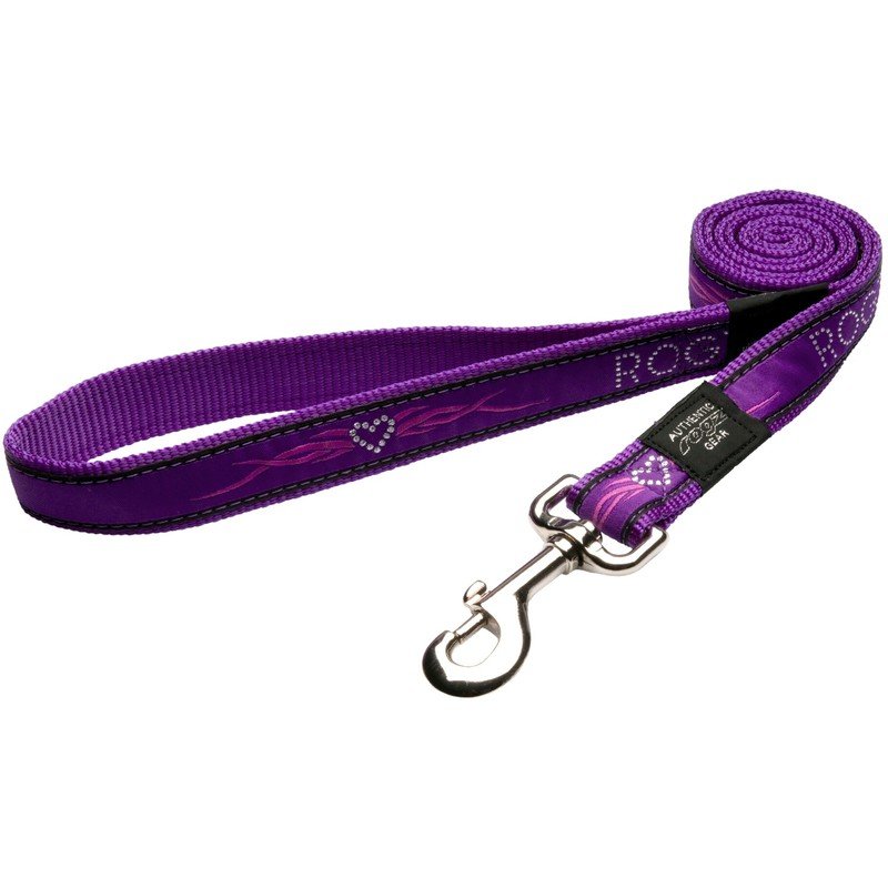 RO RHLL03BJ FIXED LONG LEAD 20mm - 3/4 Extra Long Lead 180 cm XL Purple Chrome