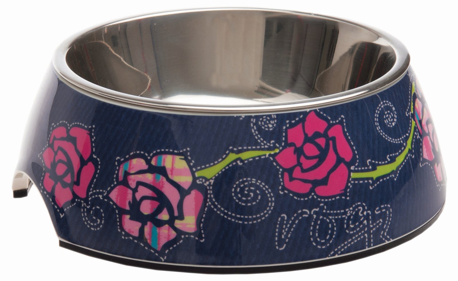 RO RBOWL01BR MELAMINE BOWLZ  SMALL Denim Rose