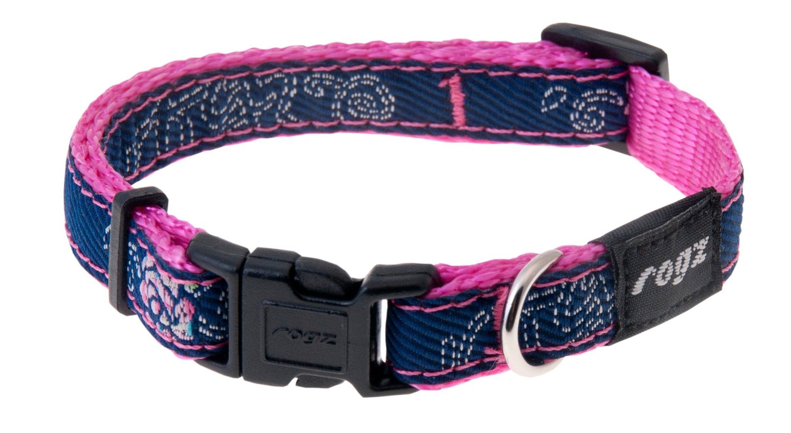 RO RHB12BR SIDE RELEASE COLLAR  16mm - 5/8 Denim Rose