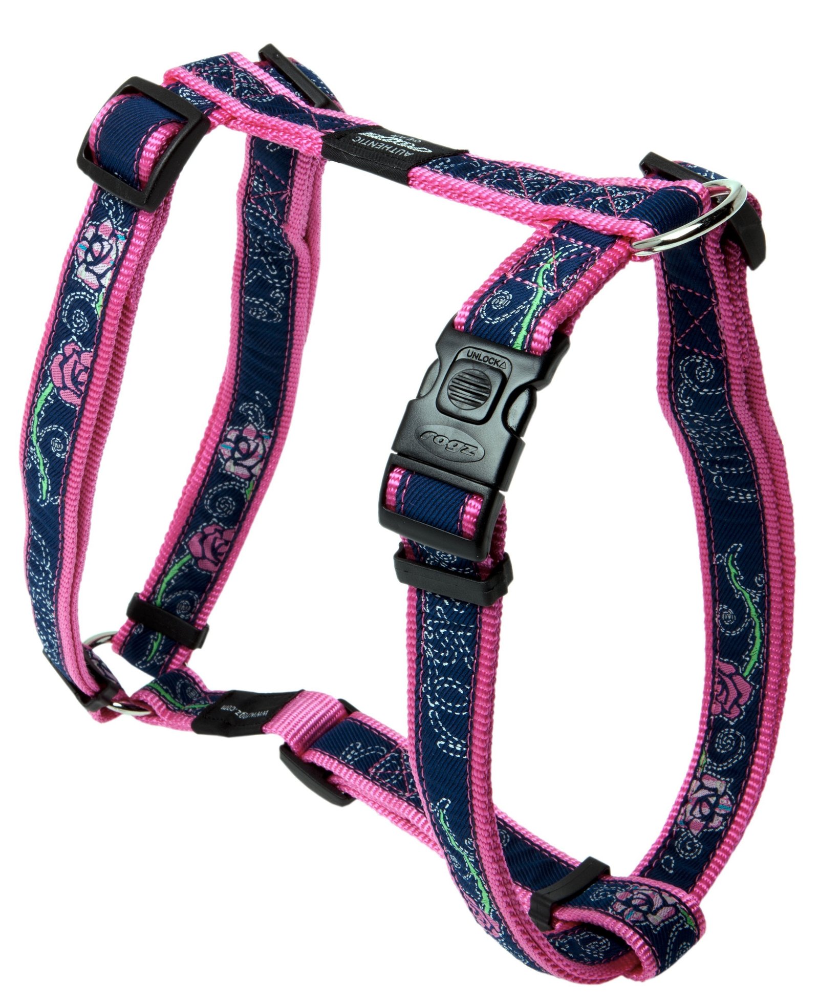 RO RSJ03BR H-HARNESS  20mm - 3/4 Denim rose
