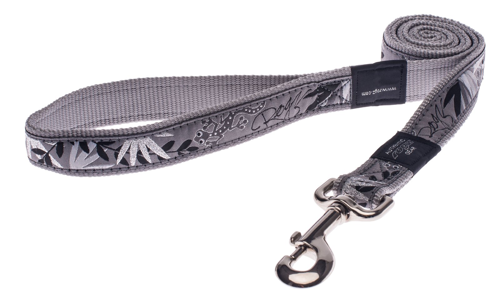 RO RHLL02BSExtra long lead from 25mm-180 cm. XL Silver Gecko